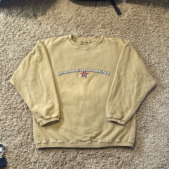 Vintage 1996 B.U.M. Equipment Crewneck - Picture 1 of 7